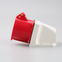 Prise industrielle étanche IP44 mâle/femelle, fiche électrique 380V 16A, 5 broches/5 conducteurs pour connexion électrique, nylon PA/PP