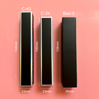 Mascara waterproof vegan pour cils, rehausseur de cils, mascara à fibres 4D, marque privée