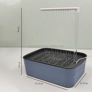 Küçük orta için otomatik papağan banyo çeşme Parakeets elektrikli kuş duş küvet Pet temizlik ve banyo için - Product Image 5