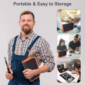 ชุดเครื่องมือควบคุมอุณหภูมิมัลติมิเตอร์ 60W หัวแร้งชุด 110V 220V สวิทช์หัวแร้ง Combo Kit - Product Image 6