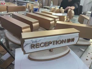 لافتة أرقام الطوابق من آر إف كيو برينت، نظام إرشاد للمباني، تصميم لافتات أكريليك مع كتابة برايل - Product Image 5