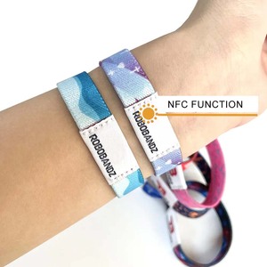NFC Wristbands Bible Verse of the Day Factory Wholesale Price Elastic Fabric RFID NFC <strong>Daily</strong> Bible Verse Bracelet - Product Image 5
