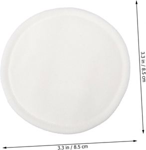 Tampons démaquillants réutilisables en fibre de bambou écologiques Tampons en coton lavables pour le visage - Product Image 4