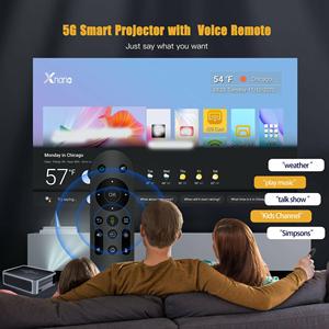 Projecteur Yinzam X1 Pro Full HD Max8K LCD avec Bluetooth et double Wi-Fi et commande vocale IA pour une expérience immersive à domicile - Product Image 2