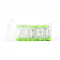 Equipo de laboratorio químico de 50ml Tubo de centrífuga desechable de pie de plástico