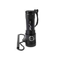 Lampe de plongée sous-marine en alliage d'aluminium à haute pénétration, 800 lumens, étanche IP68, rechargeable, LED double source lumineuse, camping