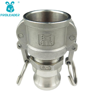Raccords rapides Camlock en acier inoxydable de 1, 2, 3, 4 pouces pour pompes à eau, fabriqués en Chine
