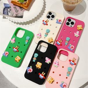 Coque de téléphone en silicone Corc personnalisée DIY 3D avec motif de dessin animé, dissipation thermique, pour iPhone 15 Ultra 14 Pro Max 13 12 Pro - Product Image 2