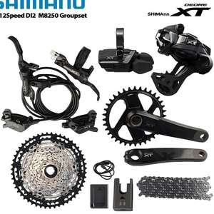 Cambio Trasero <span class=keywords><strong>Deore</strong></span> XT Di2 de 12 Velocidades de Aleación de Aluminio con Cambio Electrónico Inalámbrico para Bicicletas de Montaña Grupo M8250 M6250 - Product Image 4