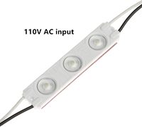 Modul Lampu LED 12V/24V/110V/220V Mini LED Injection untuk Papan Reklame, Kotak Iklan, Lampu Latar, Huruf Pixel