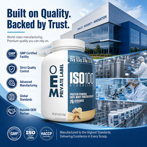 Proteína de Suero de Leche Aislada <span class=keywords><strong>ISO</strong></span> 100 con Creatina para el Crecimiento Muscular en Adultos - Product Image 4