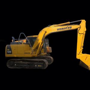 Original Quality and High Performance Used Komatsu PC130 Construction Crawler Excavator with NewBucket and <b>Track</b> Crawler - Product Image 1
