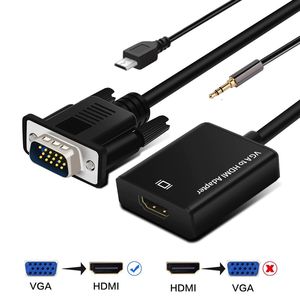 อะแดปเตอร์ VGA เป็น HDMI พร้อมแจ็คเสียงสำหรับส่งสัญญาณเสียง - Product Image 3