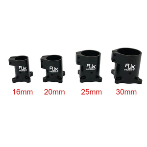 Base de fixation verticale RJXHobby RJX 16/20/25/30/35/40mm pour train d'atterrissage, connecteur de tube rond en carbone pour drones - Product Image 3