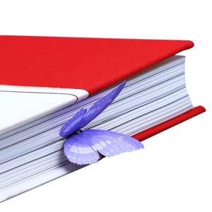 Kreative Buch dekoration 3d Gruß papier karten schöne Papier Lesezeichen zum Lesen