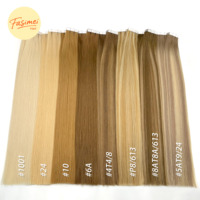 Extensions de cheveux à bandes adhésives en gros, 100% cheveux humains bruts, cuticules alignées, qualité professionnelle pour salon