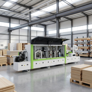 Máquina de Enchapado de Cantos de Madera, Enchapadora Automática de Cantos de PVC y MDF para Producción de Muebles - Product Image 1