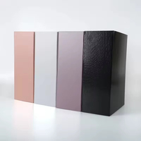 Caja de Regalo Magnética de Lujo, Portátil y Reciclable, de Cartón Rígido con Logotipo en Relieve, Forro de Esponja y Cartón