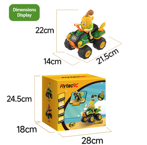 Auto a Control Remoto de 2.4GHz Y06, Mini Auto Eléctrico RC de Juguete Todoterreno con Forma de Maíz, Listo para Usar, para Niños - Product Image 6