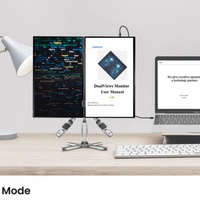 Moniteur à triple écran Type C pilote gratuit pour moniteur d'ordinateur portablePortable pliable double Triple moniteur tactile Extender d'écran d'ordinateur portable