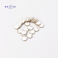 PZT5 Disc Piezo Ceramic Diameter 5mm Ketebalan 0.5mm Sensor Getaran Piezoelektrik Pzt-51 Ukuran Dapat Disesuaikan Medis YUHAI