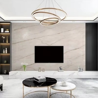 Panneau mural décoratif moderne en PVC brillant UV, imitation marbre, flexible, imperméable, ignifuge et résistant à l'humidité, pour la maison, l'hôtel et l'extérieur