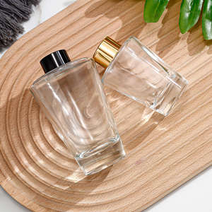 En stock, vente en gros, grand flacon <span class=keywords><strong>diffuseur</strong></span> <span class=keywords><strong>de</strong></span> <span class=keywords><strong>parfum</strong></span> en forme <span class=keywords><strong>de</strong></span> cône inversé <span class=keywords><strong>de</strong></span> 100 ml, 200 ml, 500 ml, décoration <span class=keywords><strong>de</strong></span> pièce, avec bâtonnets et couvercle - Product Image 4