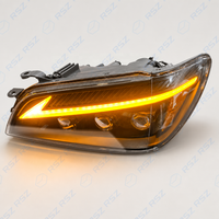 Phare RAYSEZE pour Lexus IS200 1999 2000 2004, phare modifié LED triple faisceau, type USA, avec feux latéraux séquentiels