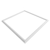 Panneau lumineux LED carré de haute qualité, moderne, à haute luminosité, 600x600, 48W, pour bureau, montage en surface, aluminium