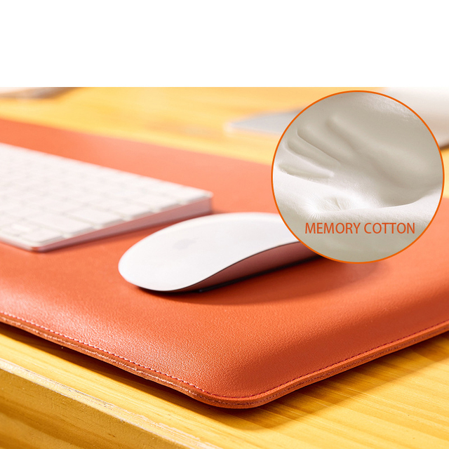 Multifunctional Large Office Desk Pad Non-slip Pu Leather Keyboard Mouse Pad Mat