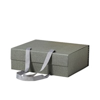 Boîte cadeau magnétique de luxe personnalisable pour bougie, avec impression UV en relief, recyclable, pliable, couvercle rigide en carton, papier personnalisé