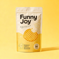 Sacs Doypack à Fermeture Ziplock Personnalisés avec Logo Imprimé par Gravure, Qualité Alimentaire, Prix Usine, pour Emballage de Chips et de Sucre