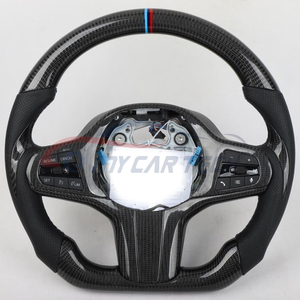 Volante de Fibra de Carbono con LED RPM para <span class=keywords><strong>BMW</strong></span> E81 G30 G20 G22 G38 G12 G05 F10 F30 F01 F02 F13 M2 M3 M4 M5 320i <span class=keywords><strong>335i</strong></span> <span class=keywords><strong>E46</strong></span> E90 - Product Image 3