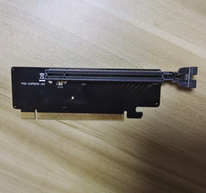 การ์ดเชื่อมต่อเมนบอร์ดความเร็วสูงการ์ดคอมพิวเตอร์/เซิร์ฟเวอร์ PCIe <span class=keywords><strong>Riser</strong></span> 16X U2 PCI Express 4.0 90องศา - Product Image 5