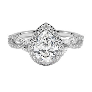 Elegant <b>Crystal</b> Silver <b>Ring</b> for Women Romantic Wedding Engagement Anniversary Gift Fashion Jewelry - Product Image 1