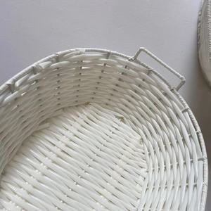 Wholesale <strong>Empty</strong> <strong>Cheap</strong> Hand Woven <strong>Hamper</strong> Gift Wicker Gift <strong>Hamper</strong> <strong>Basket</strong> for Gifts Storage - Product Image 3