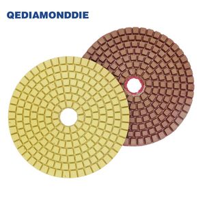 Meuleuse d'angle en résine diamant humide marbre pierre hybride Quartz disque de meulage diamant tampon de polissage pour granit terrazzo - Product Image 2