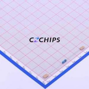 Resistencia de Orificio Pasante RN 1/2WS 10K F T/B A1, Componente de Orificio Pasante (THT), D2.4xL6.5mm, Película Metálica, 10kOhm, 1%, 300V - Product Image 2