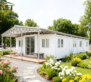 Maison conteneur extensible préfabriquée mobile, mini-maisons préfabriquées, maison de jardin, hôtel moderne, <span class=keywords><strong>boutique</strong></span>, durable, à prix avantageux - Product Image 1