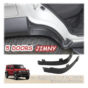 5 portes Jimny JC74 garde-boue de porte arrière revêtement de passage de roue doublure intérieure Protection anti-éclaboussures 2 pièces/ensemble pour <span class=keywords><strong>Suzuki</strong></span> XL Jimny 2023 2024 - Product Image 1
