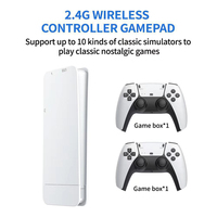 Console de jeu portable M15 Plus 4K HD sans fil pour sortie TV, 16 Go, manette de jeu 3D, émulateur de jeux rétro