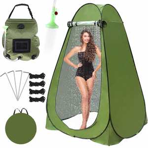4x4 Tente De Douche <b>Shower</b> Toilet Changing Pop <b>Shower</b> Tent <b>Portable</b> Privacy Solar Tent Kit Solar <b>Shower</b> Bag 4-Season - Product Image 1