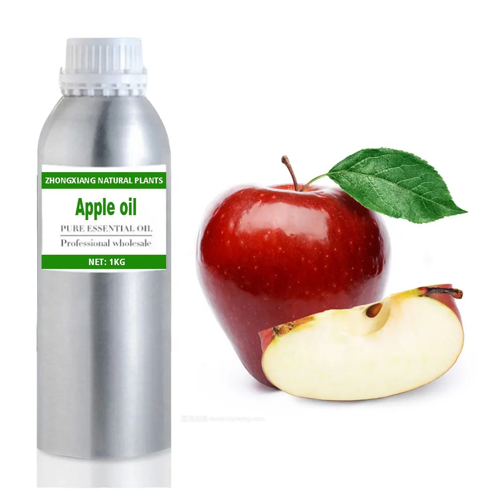 Óleo essencial 100% natural da apple para fazer vela, fornecedor verde da apple