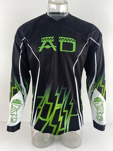 Maillot de Descente Homme Ample Respirant Personnalisable en Gros pour Moto BMX VTT DH Motocross - Product Image 2