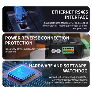 Module IO à distance MOSFET à sortie numérique à 8 canaux Ethernet RS485 Modbus-TCP avec entrée et sortie de commutateur (IO) - Product Image 4