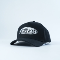 Casquettes de golf à 5 panneaux personnalisées 100% coton, ajustables, structurées, avec fermeture snapback