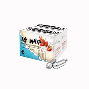 OEM Manufacturer Supplying Customized 8g for Dairy Products Use IG Whip Cream Charger