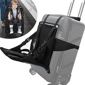 Asiento de viaje plegable para niños para equipaje de mano, Maleta familiar para viajes en el aeropuerto, fácil de montar para niños - Product Image 6