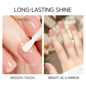 AiBevoow Private Label UV-Nagel gel liefert kostenlose Probe 15 ML Hochwertiges Top Coat Top Gel für Nagels tudio - Product Image 5