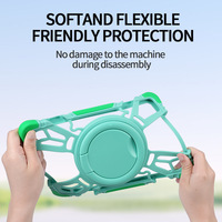 Étui de tablette en silicone avec support rotatif, 7 pouces, 8 pouces, 9,5 pouces, 10 pouces, 10,2 pouces, 10,5 pouces, 11 pouces, 10,1 pouces, modèle universel